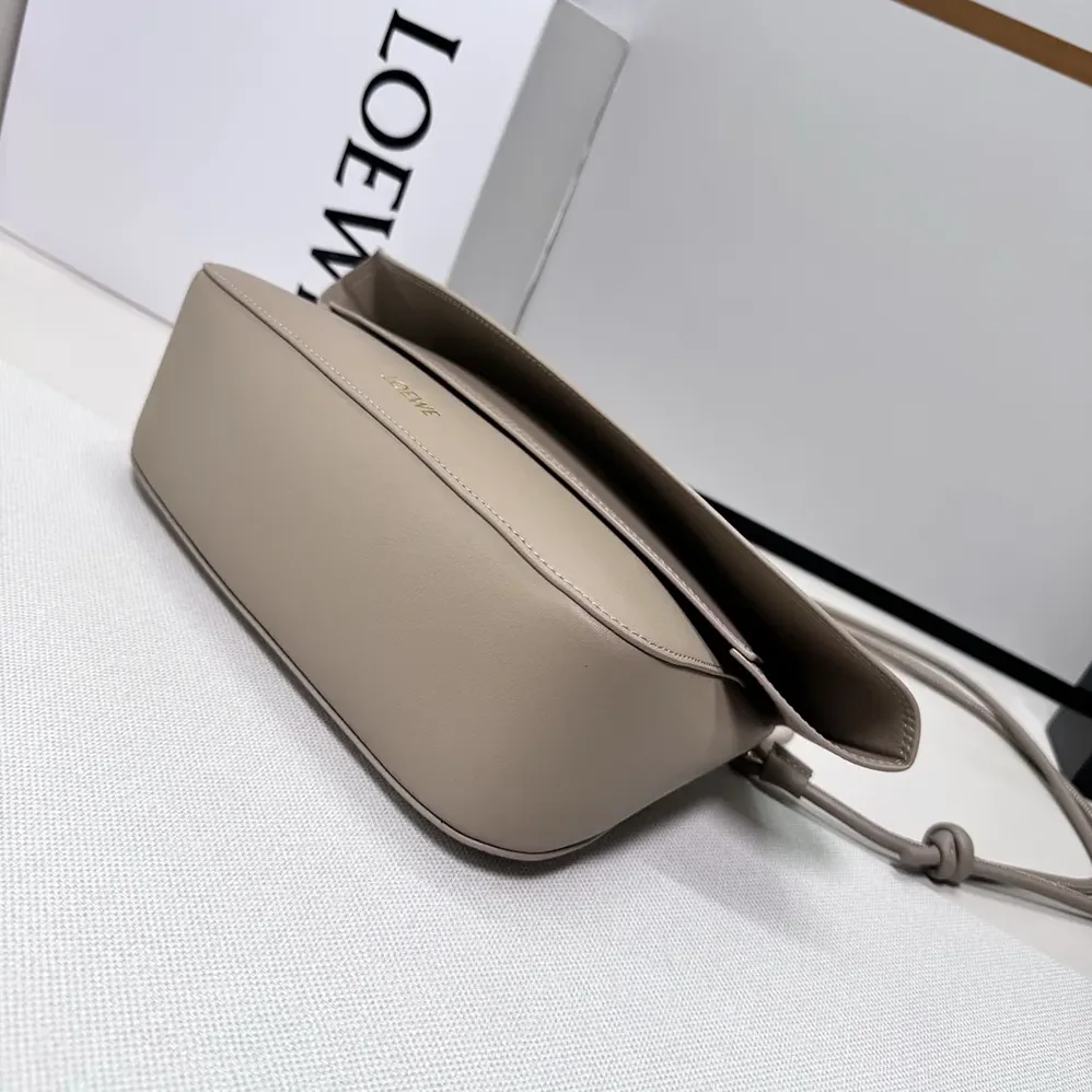 Loewe Medium Ola Bag in Smooth Calfskin for Women in Sandy Loewe Medium Ola Bag in Smooth Calfskin for Women in Sandy