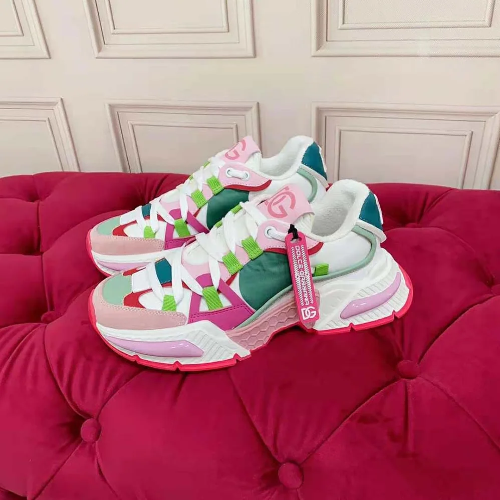 Dolce Gabbana D&G Mixed for Women in Material Airmaster Sneakers