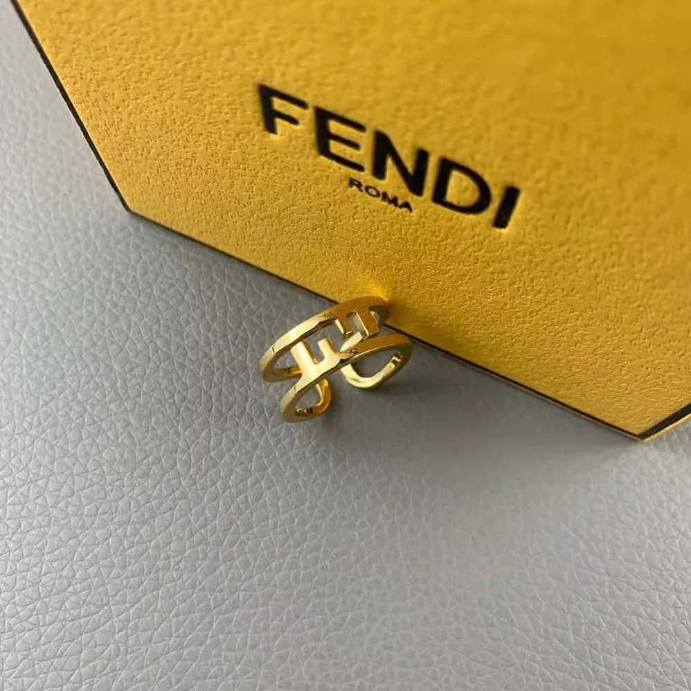 Fendi O'lock Gold for Women in Colored Ring