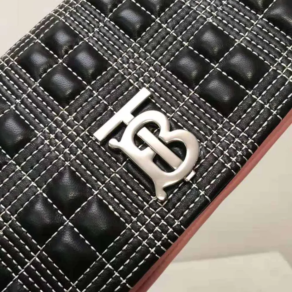 Burberry Small Quilted Tri for Women in tone Lambskin Lola Bag Burberry Small Quilted Tri for Women in tone Lambskin Lola Bag