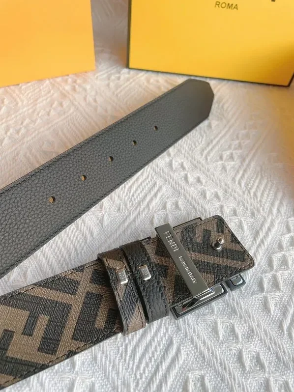 Fendi Belt Gray
