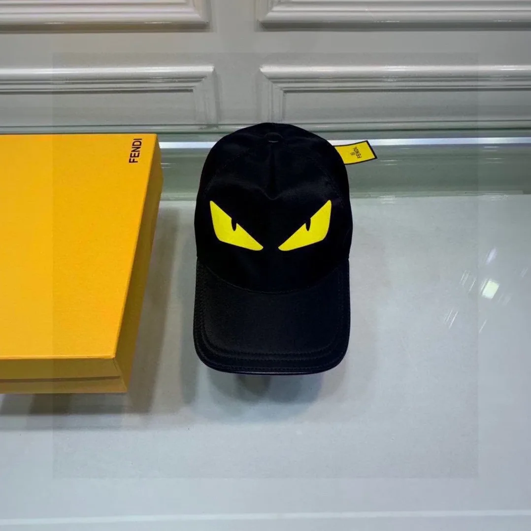 Fendi Baseball Eye Cap Black Fendi Fendi Baseball Eye Cap Black Fendi