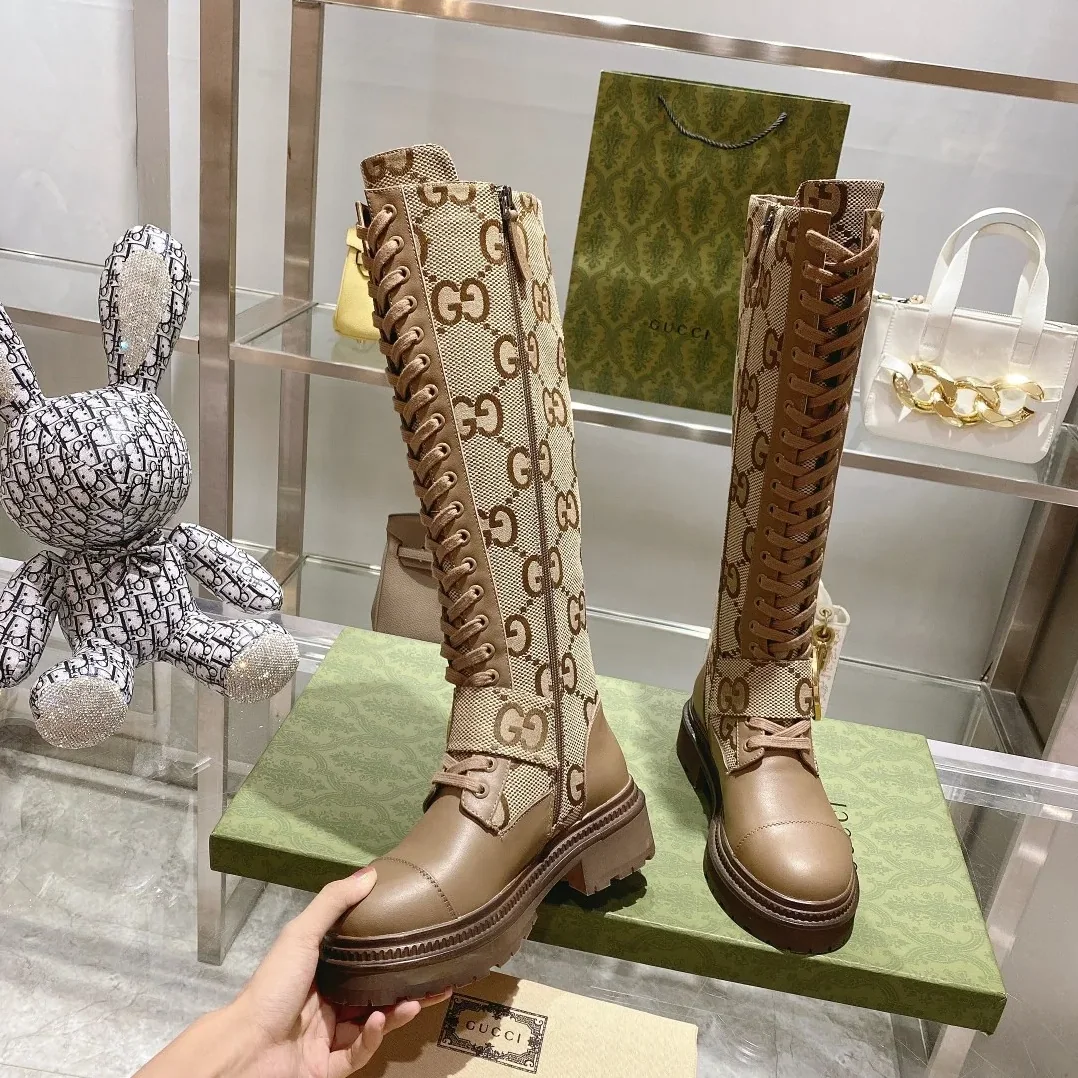Gucci Blondie Boots Beige for Women Gucci Blondie Boots Beige for Women