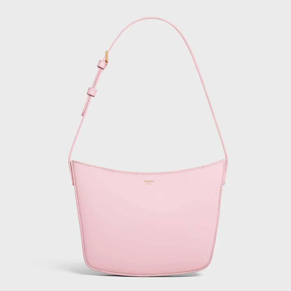 Celine Small Boston Cuir Triomphe in Smooth Calfskin for Women in Pink Celine Small Boston Cuir Triomphe in Smooth Calfskin for Women in Pink