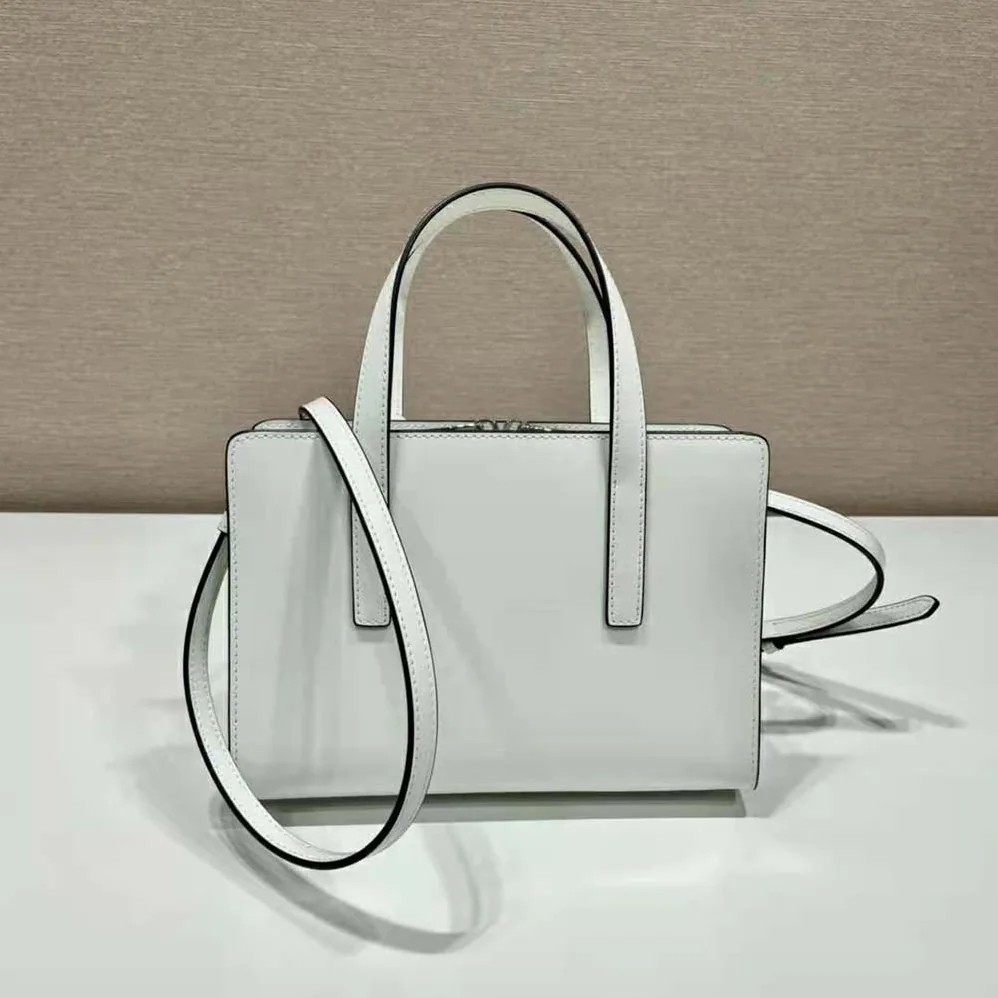 Prada Re-Edition 1995 Brushed-Leather Mini Handbag for Women in White