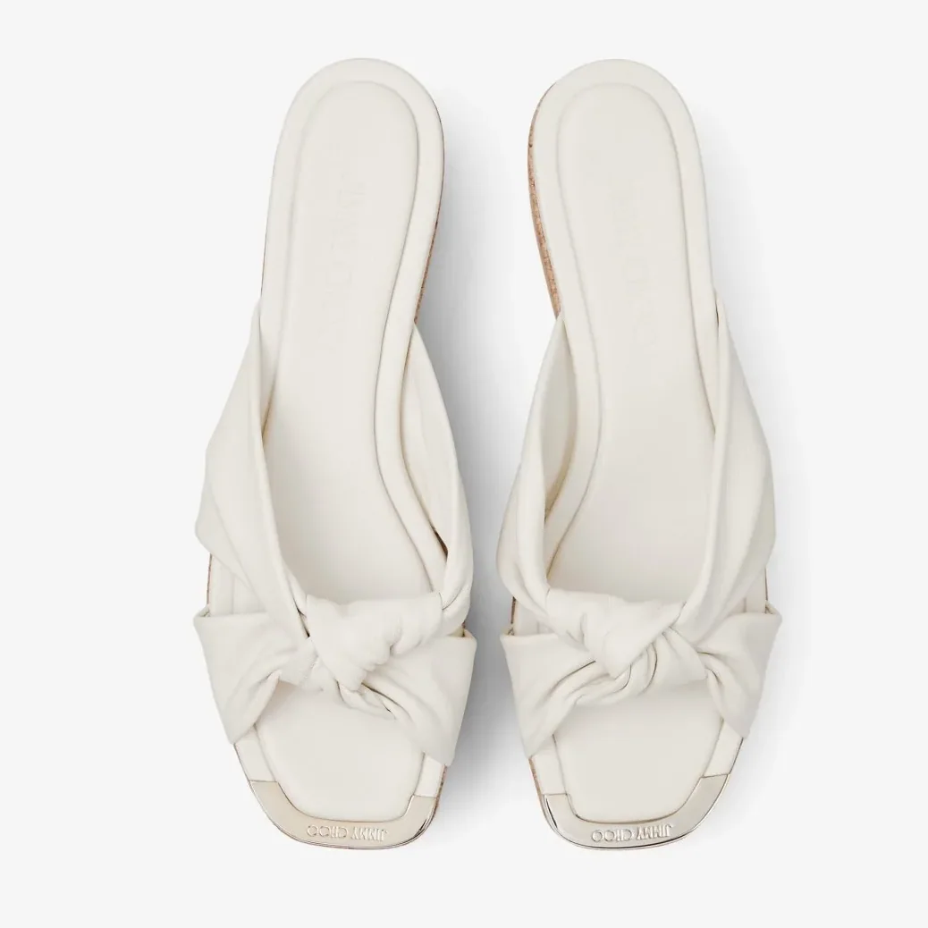 Jimmy Choo Avenue Wedge 50 Latte AVENUEWEDGE50NAP Jimmy Choo Avenue Wedge 50 Latte AVENUEWEDGE50NAP