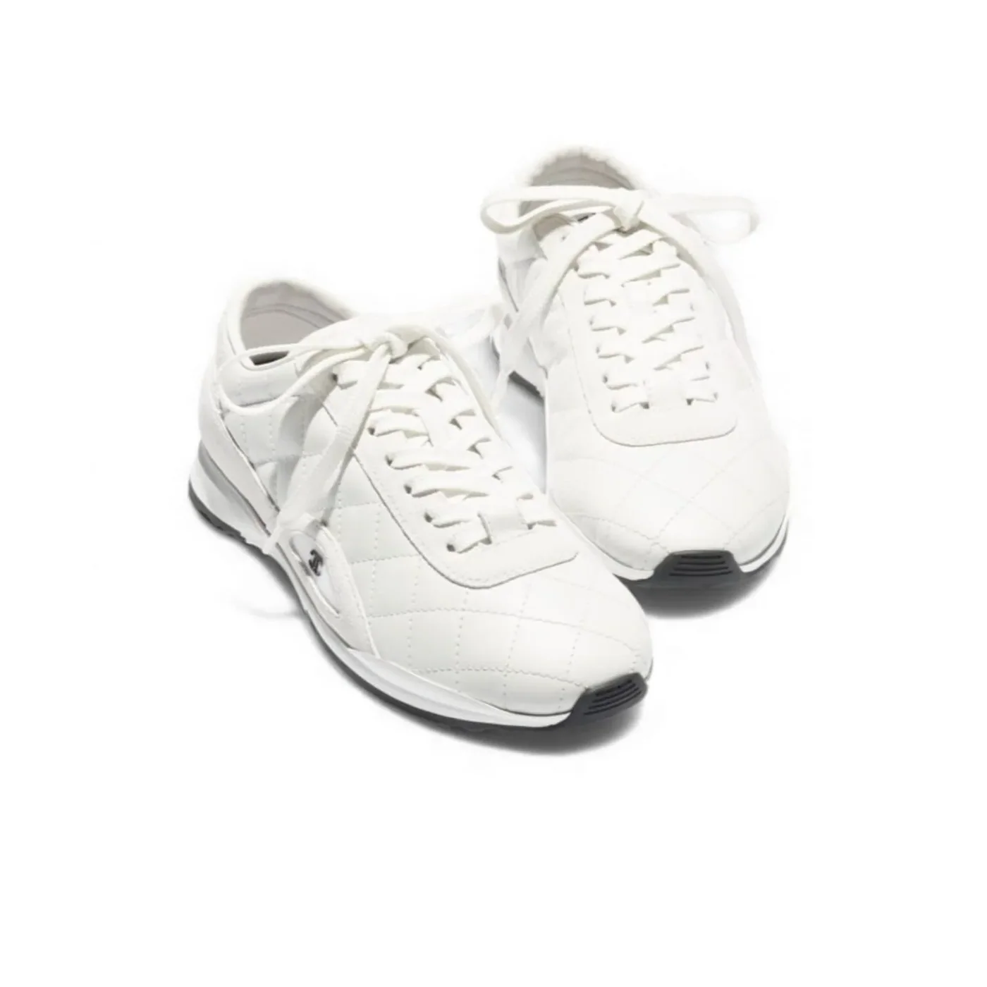Chanel Trainers White --U6211