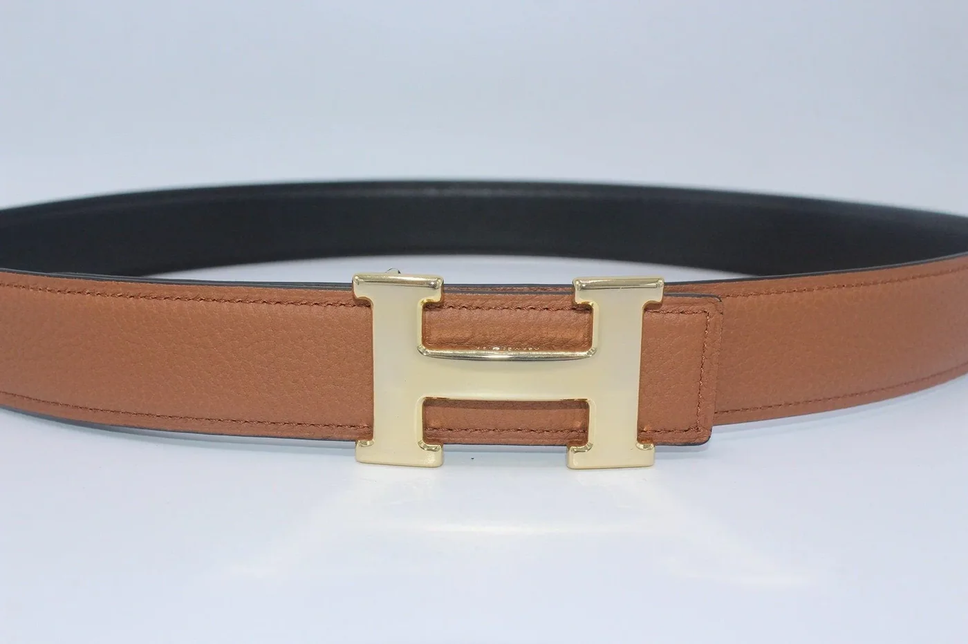 Reversible Buckle Belt Brown&Black