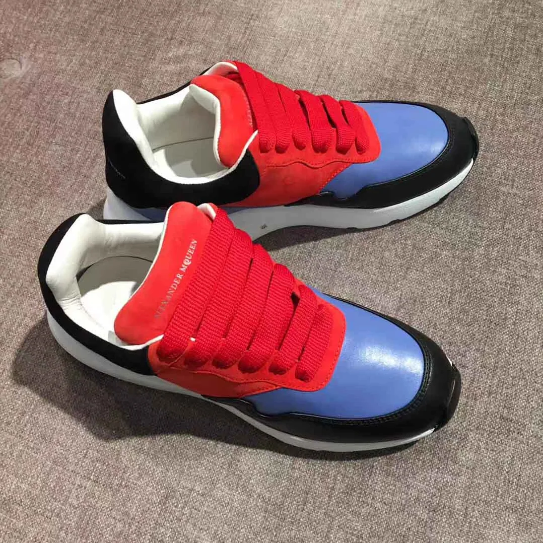 Alexander McQueen Runner Shoes for Unisex in Red