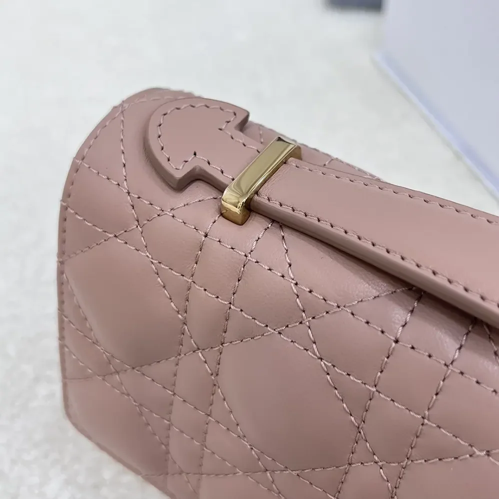 Dior My Dior Mini Bag Rose des Vents Cannage Lambskin for Women Dior My Dior Mini Bag Rose des Vents Cannage Lambskin for Women