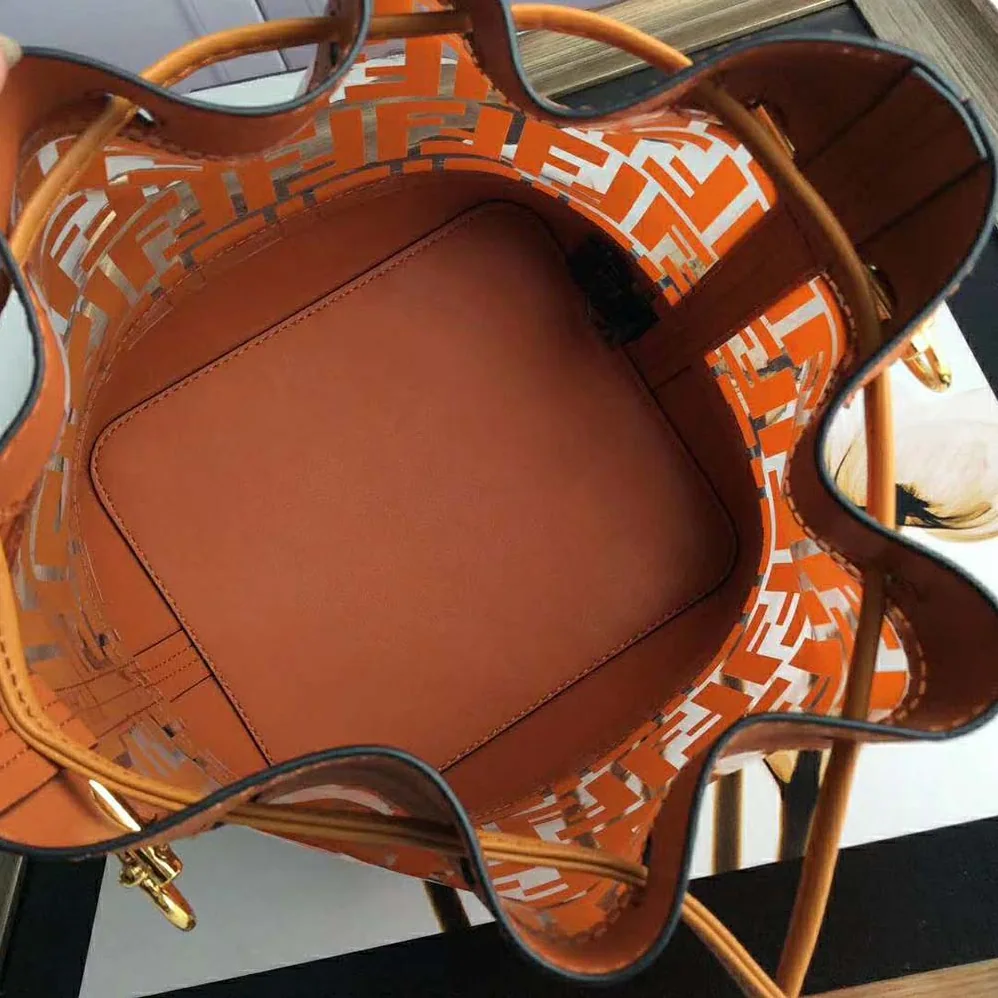 Fendi MON TRESOR Bag in PU for Women in Brown