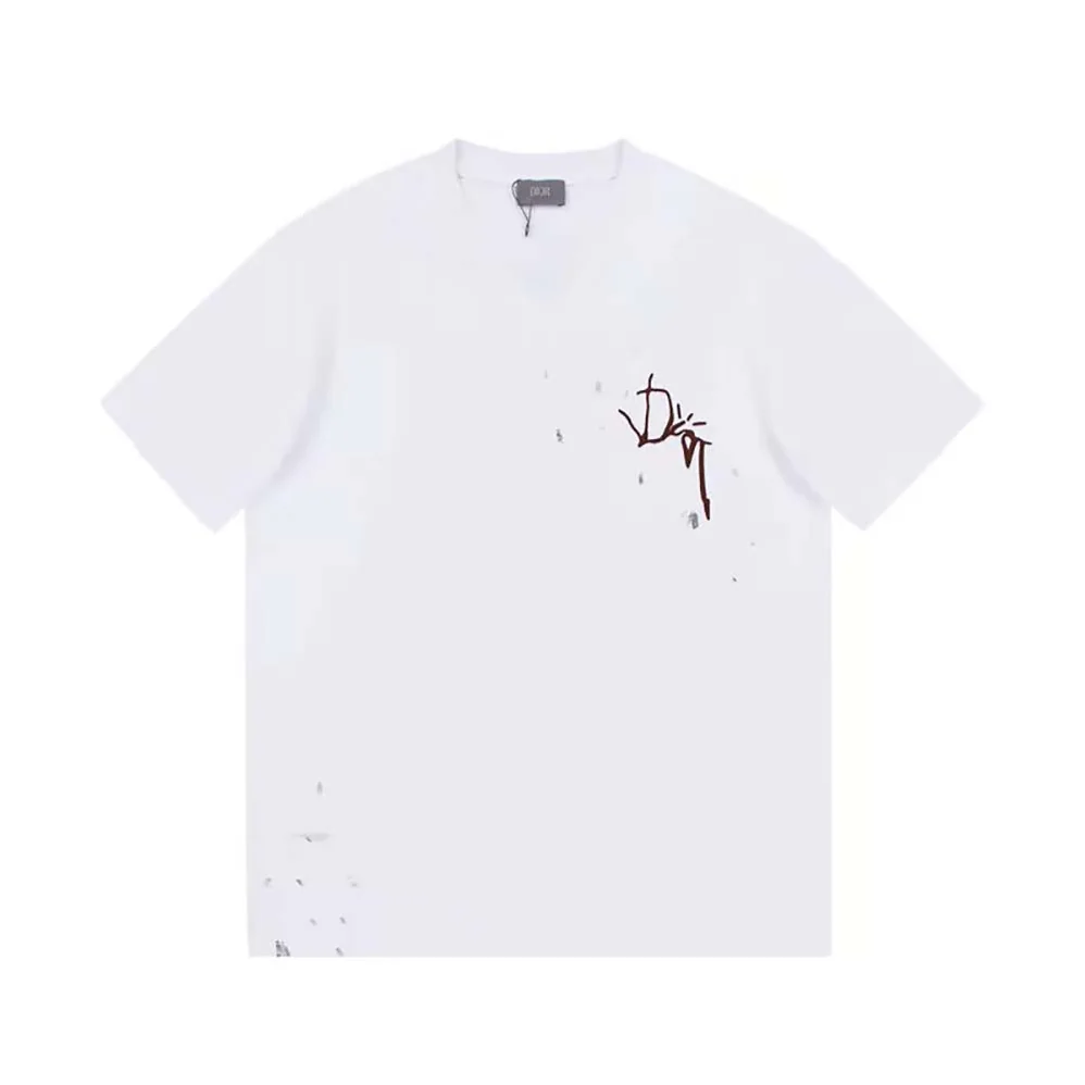 Dior Oversized Cactus Jack Dior T for Men in shirt White Cotton Jersey Dior Oversized Cactus Jack Dior T for Men in shirt White Cotton Jersey