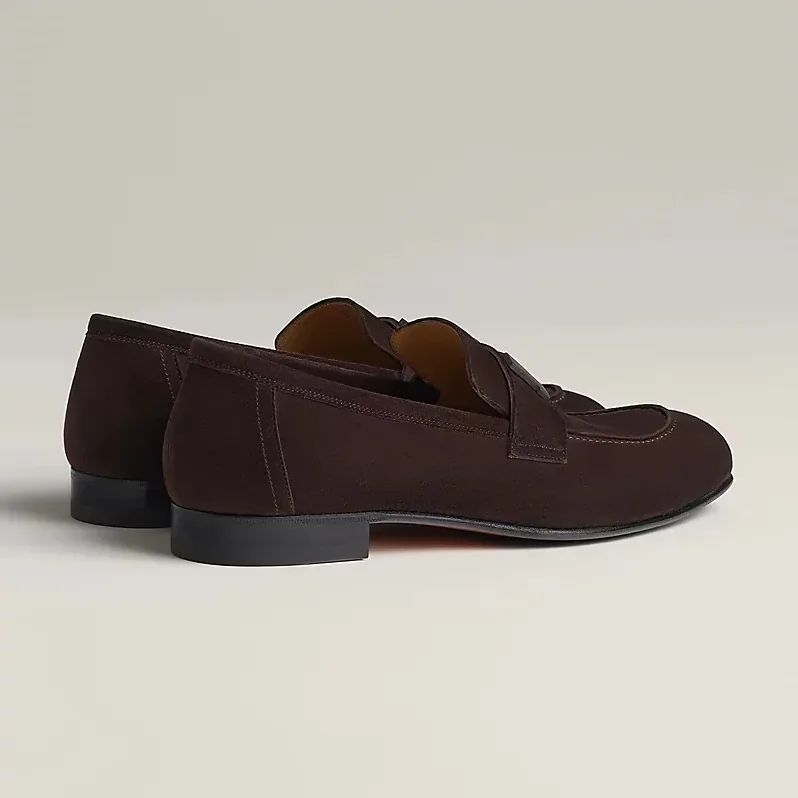 Hermes Paris Loafers Marron Ebene Hermes Paris Loafers Marron Ebene