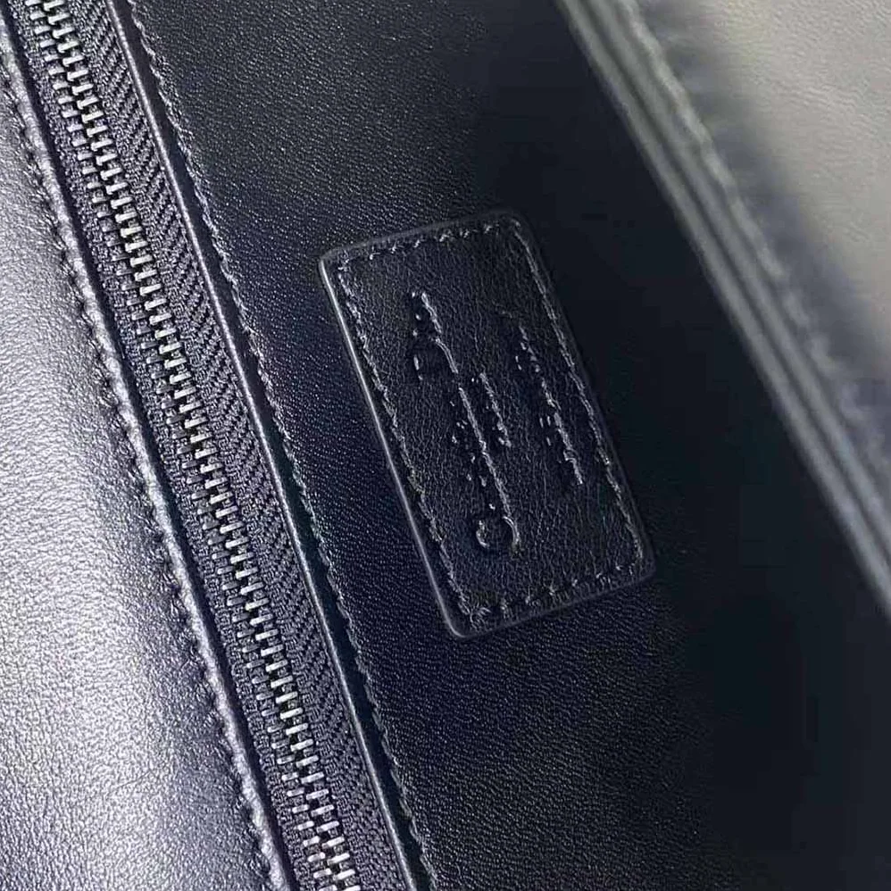 Dior 30 Montaigne Chain Bag with Handle Black Maxicannage Lambskin for Women Dior 30 Montaigne Chain Bag with Handle Black Maxicannage Lambskin for Women