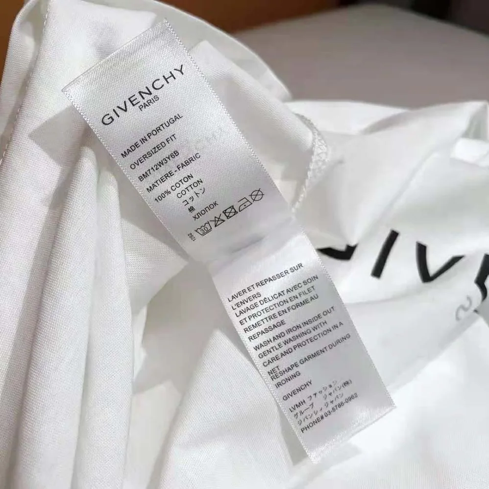 Givenchy Reverse Oversized T-Shirt for Women in White Givenchy Reverse Oversized T-Shirt for Women in White