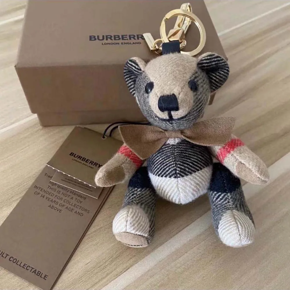 Burberry Thomas Bear Charm with Bow Tie for Unisex Burberry Thomas Bear Charm with Bow Tie for Unisex