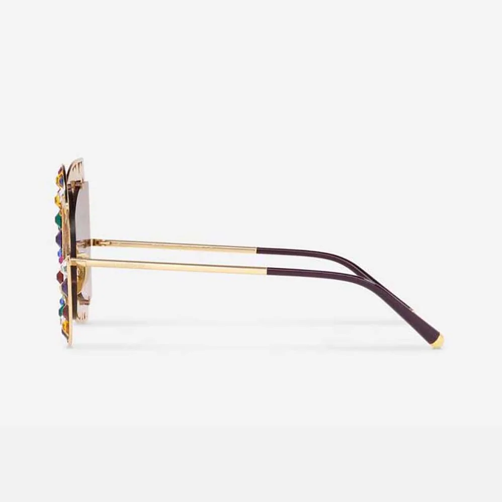 Dolce Gabbana D&G DG Crystal Sunglasses for Women in Pink Dolce Gabbana D&G DG Crystal Sunglasses for Women in Pink