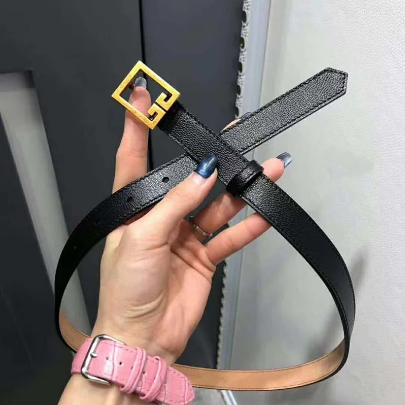 Givenchy Double G Belt in Leather for Women in Black Givenchy Double G Belt in Leather for Women in Black
