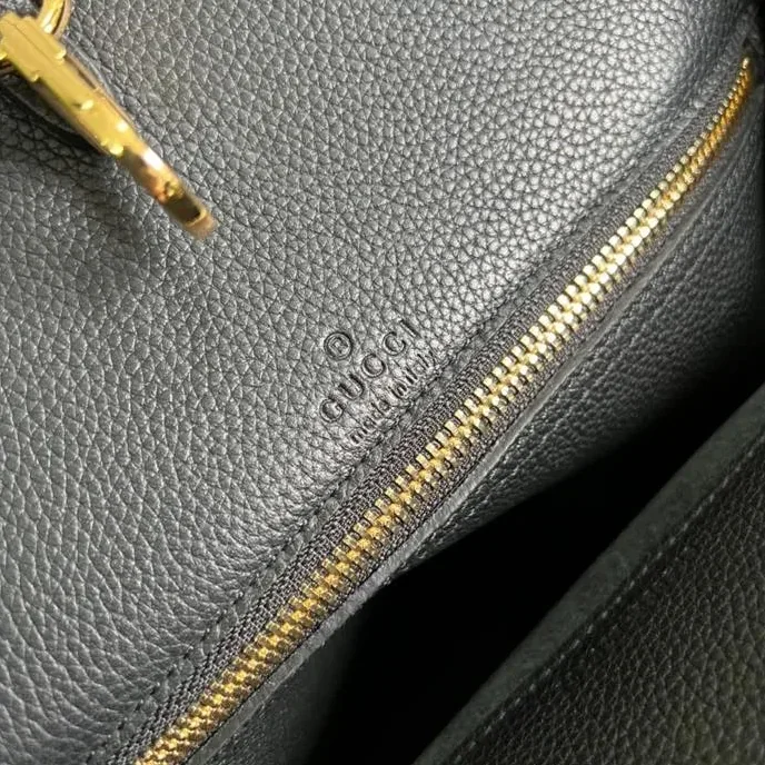 Gucci Small tote With Gucci Logo Black / GG Gucci Small tote With Gucci Logo Black / GG