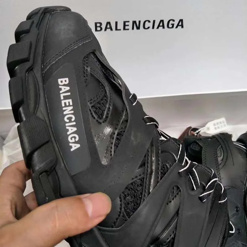 Balenciaga Shoes Track Trainers in Black Mesh and Nylon for Men in Black Balenciaga Shoes Track Trainers in Black Mesh and Nylon for Men in Black