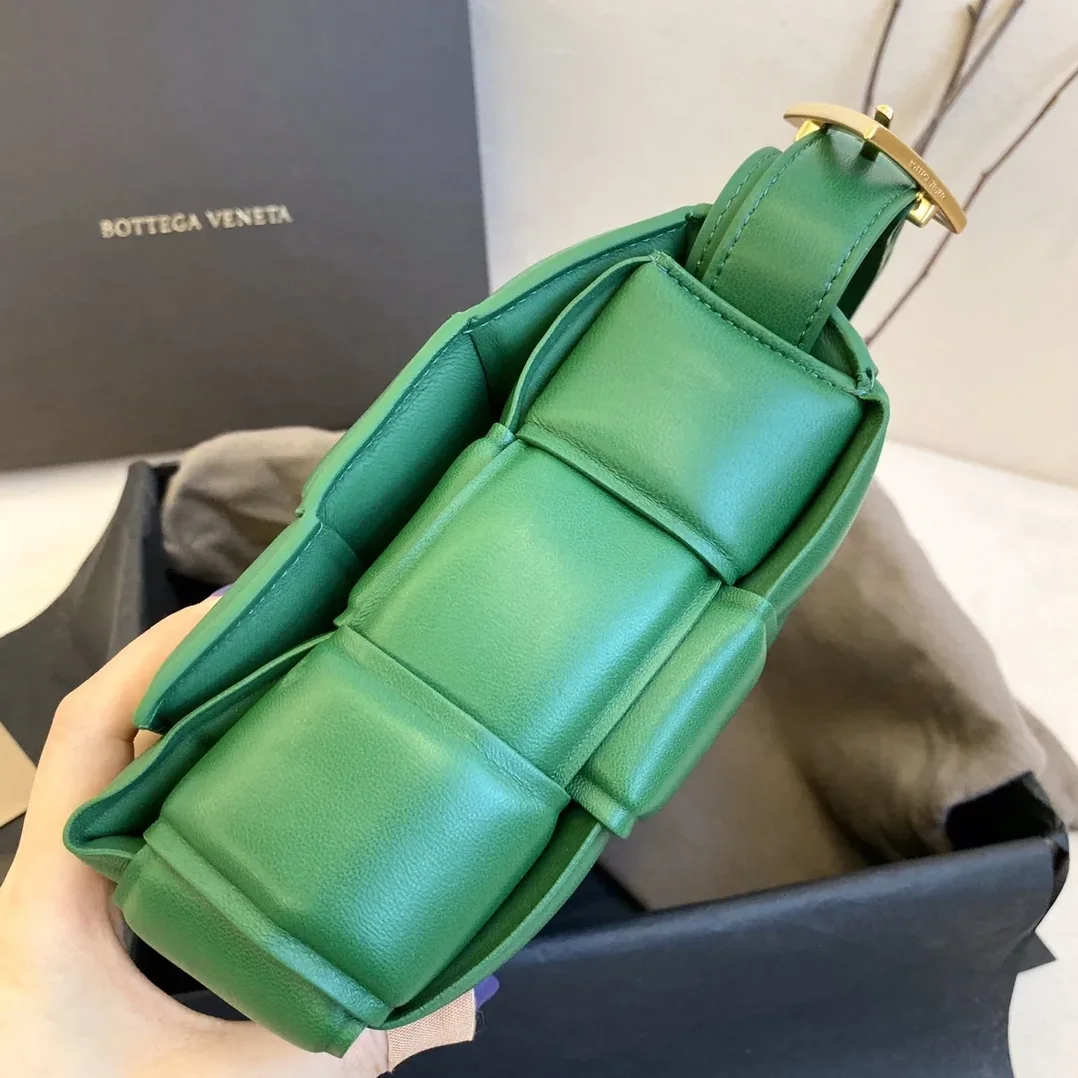 Bottega Veneta Padded Cassette Bag in In Green