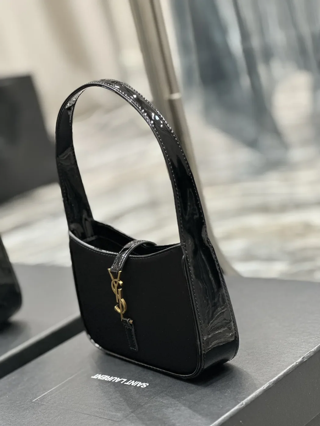 Saint Laurent Joe Backpack Black /