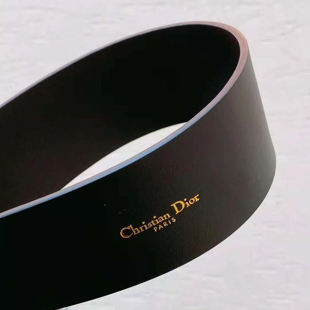 Dior Punk Belt Black Matte Calfskin for Women Dior Punk Belt Black Matte Calfskin for Women