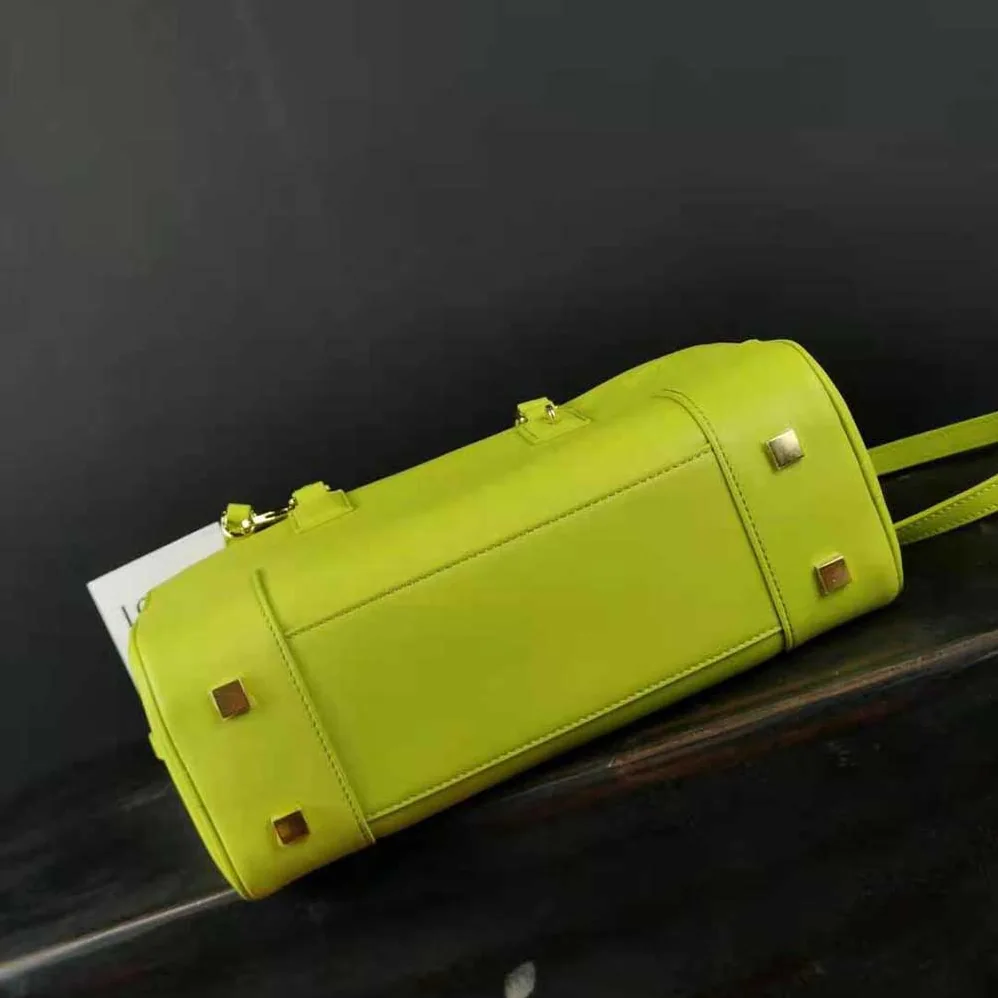 Loewe Amazona 28 Bag in Nappa Calfskin for Women in Lime Loewe Amazona 28 Bag in Nappa Calfskin for Women in Lime