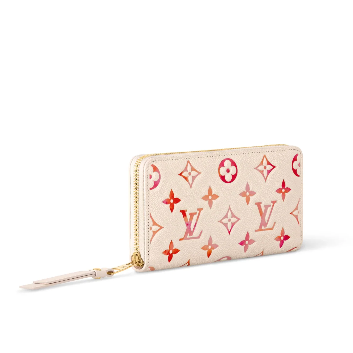 Louis Vuitton Zippy Wallet Cream 7.7 Inches/