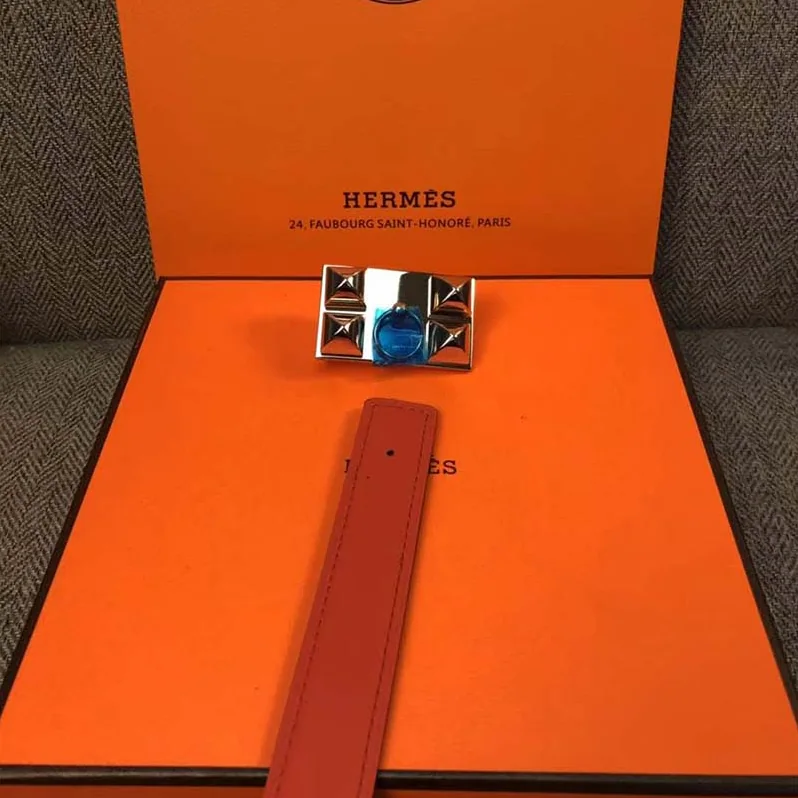 Hermes Collier De Chien Belt Buckle & Reversible Leather Strap 24 mm for Women