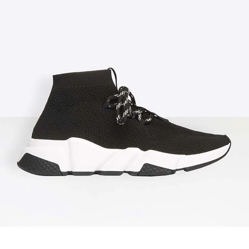 Balenciaga Shoes Speed Trainers 10mm Heel for Women in Black Balenciaga Shoes Speed Trainers 10mm Heel for Women in Black