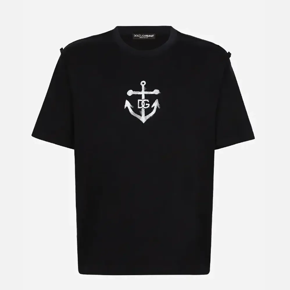 Dolce Gabbana D&G Short-sleeved Marina-print T for Men in shirt