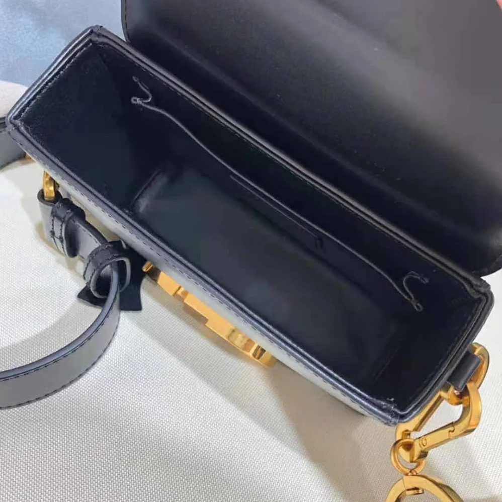 Dior 30 Montaigne Box Bag Black Box Calfskin for Women Dior 30 Montaigne Box Bag Black Box Calfskin for Women