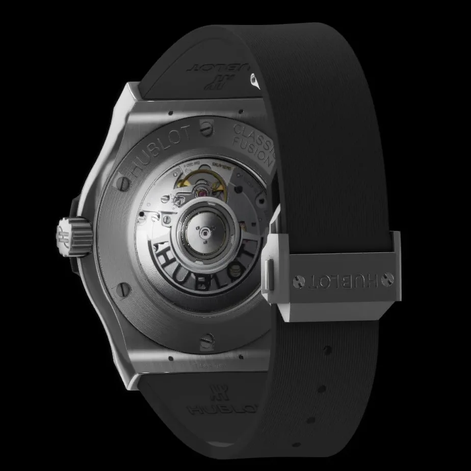 Hublot Classic Fusion Watch Racing Grey Strap Grey Dial Hublot Classic Fusion Watch Racing Grey Strap Grey Dial