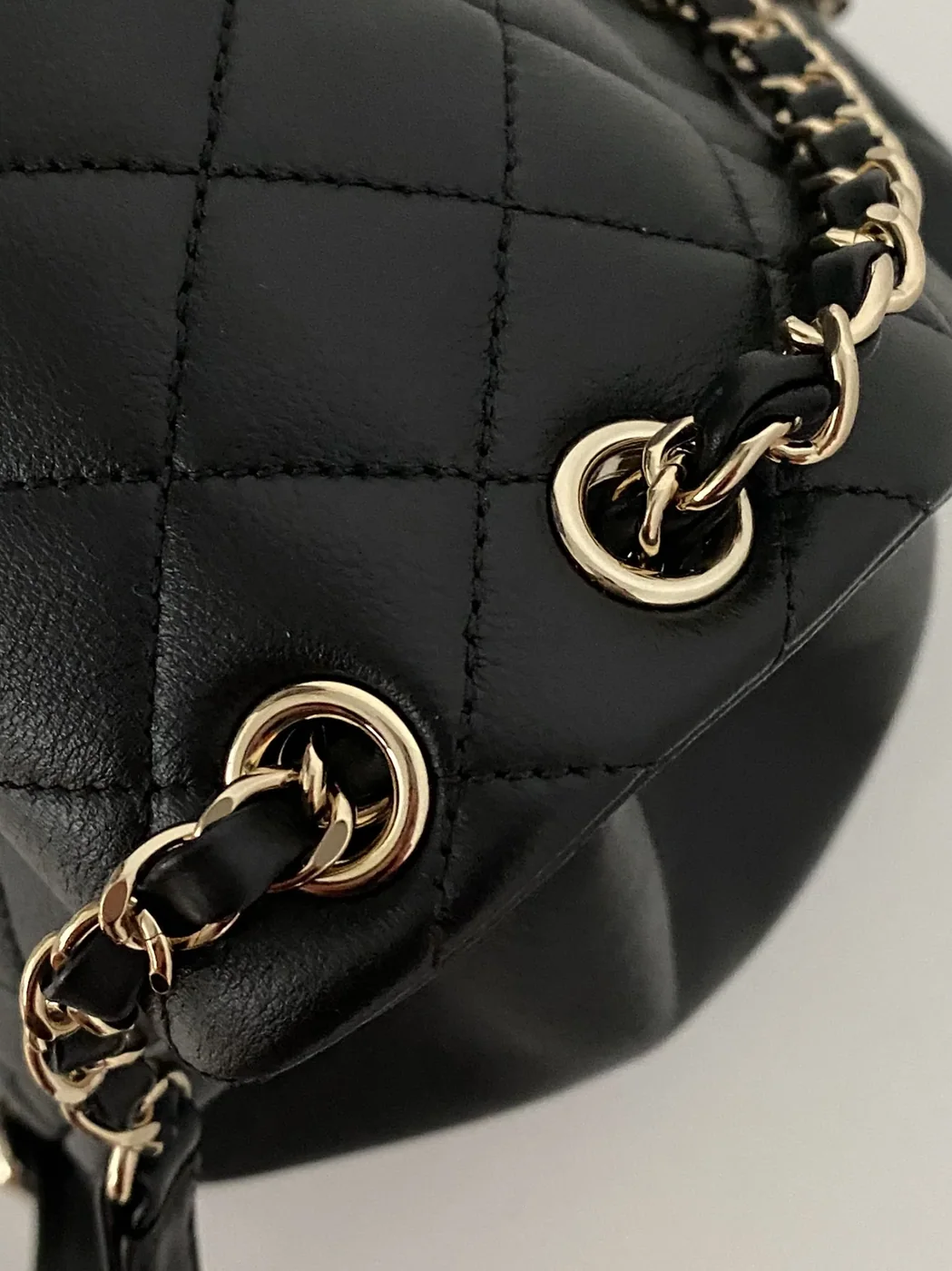 Chanel Duma Backpack in Black Gold Hardware Chanel Duma Backpack in Black Gold Hardware