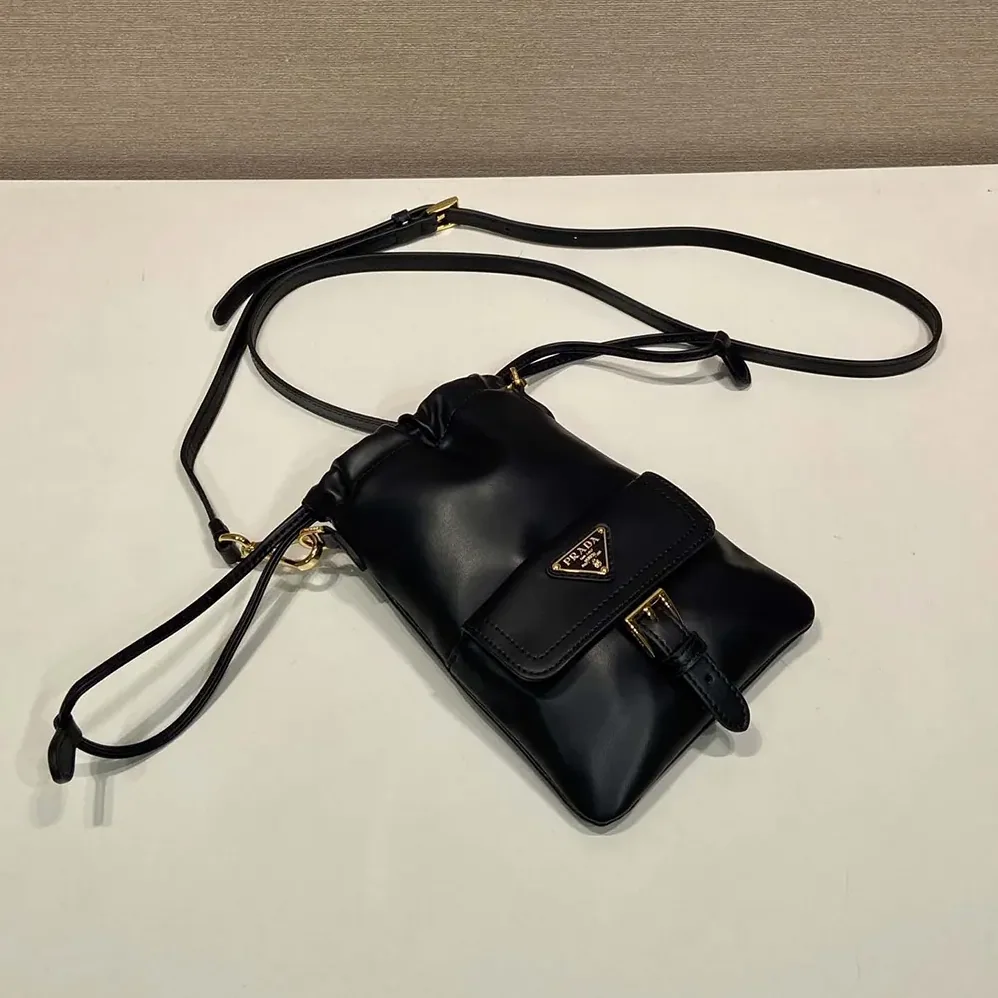 Prada Nappa Leather Pouch for Women