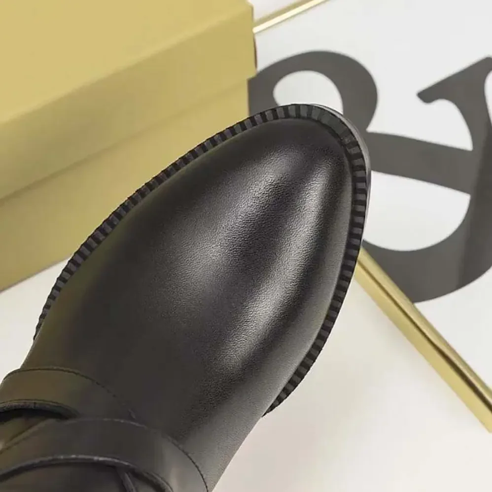 Burberry House Check and Leather Ankle Boots for Women Burberry House Check and Leather Ankle Boots for Women