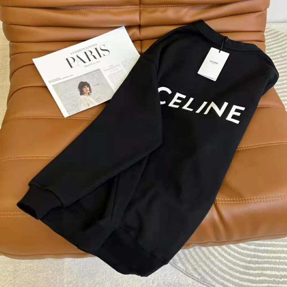 Celine Oversized Celine Cardigan in Cotton Fleece for Women Celine Oversized Celine Cardigan in Cotton Fleece for Women