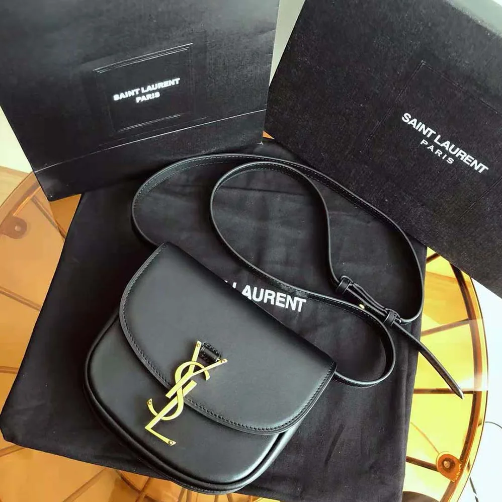 Saint Laurent YSL Kaia Small Satchel in Smooth Leather for Women