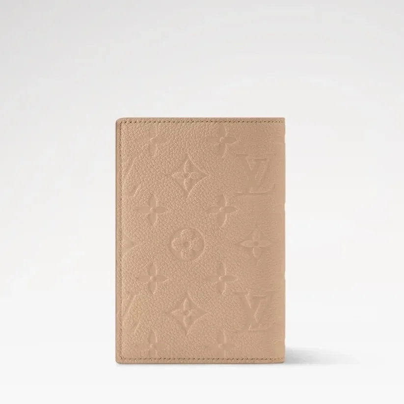 Louis Vuitton Passport Cover in Hazelnut Brown Monogram Empreinte