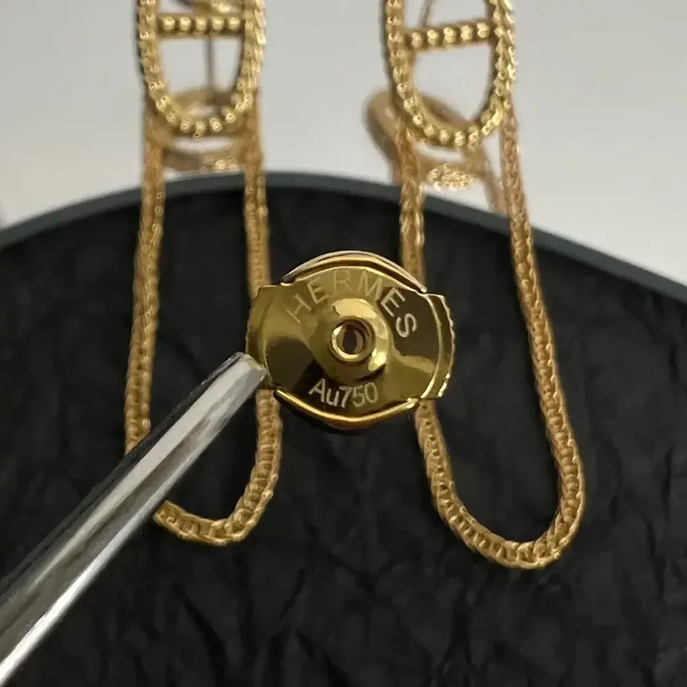 Hermes Chaine D Ancre Danae Earrings H222514Bv00 for Women