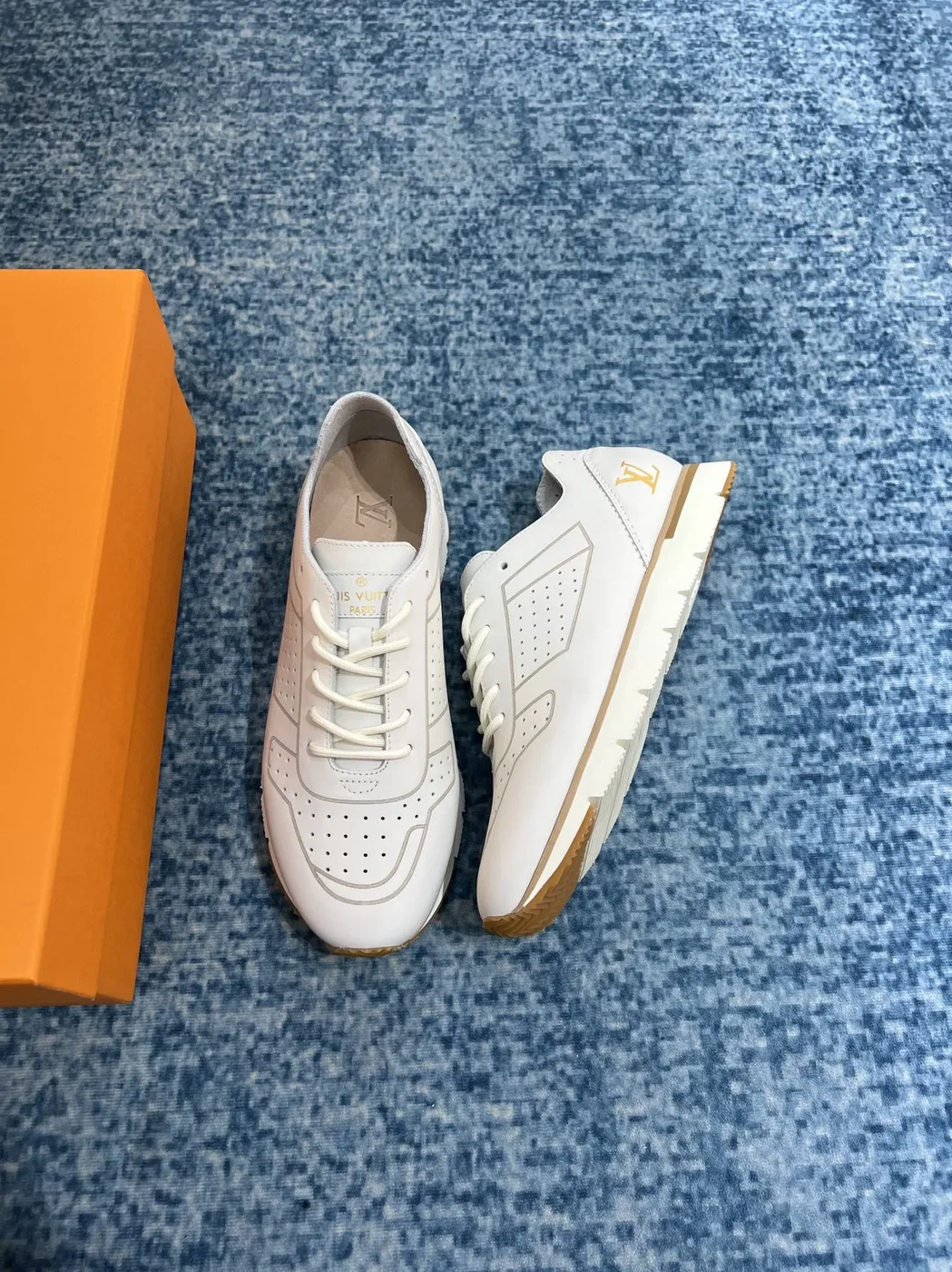 Louis Vuitton Formal Dimension High Derby Rubber White