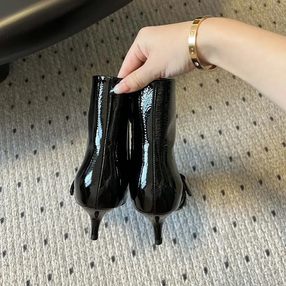 Miu Miu Naplak Booties for Women in Black