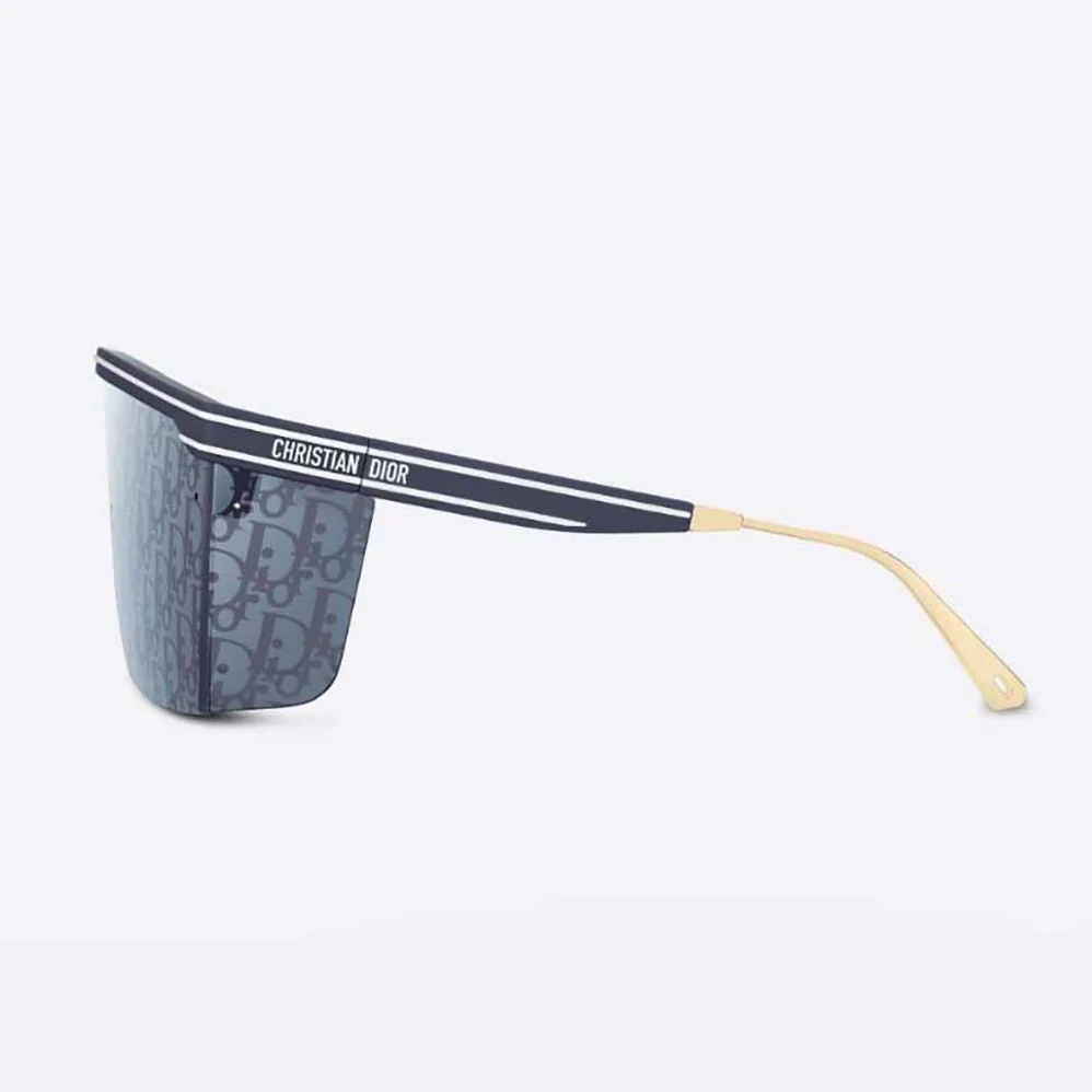 Dior DiorClub M1U Blue Dior Oblique Mask Sunglasses for Women