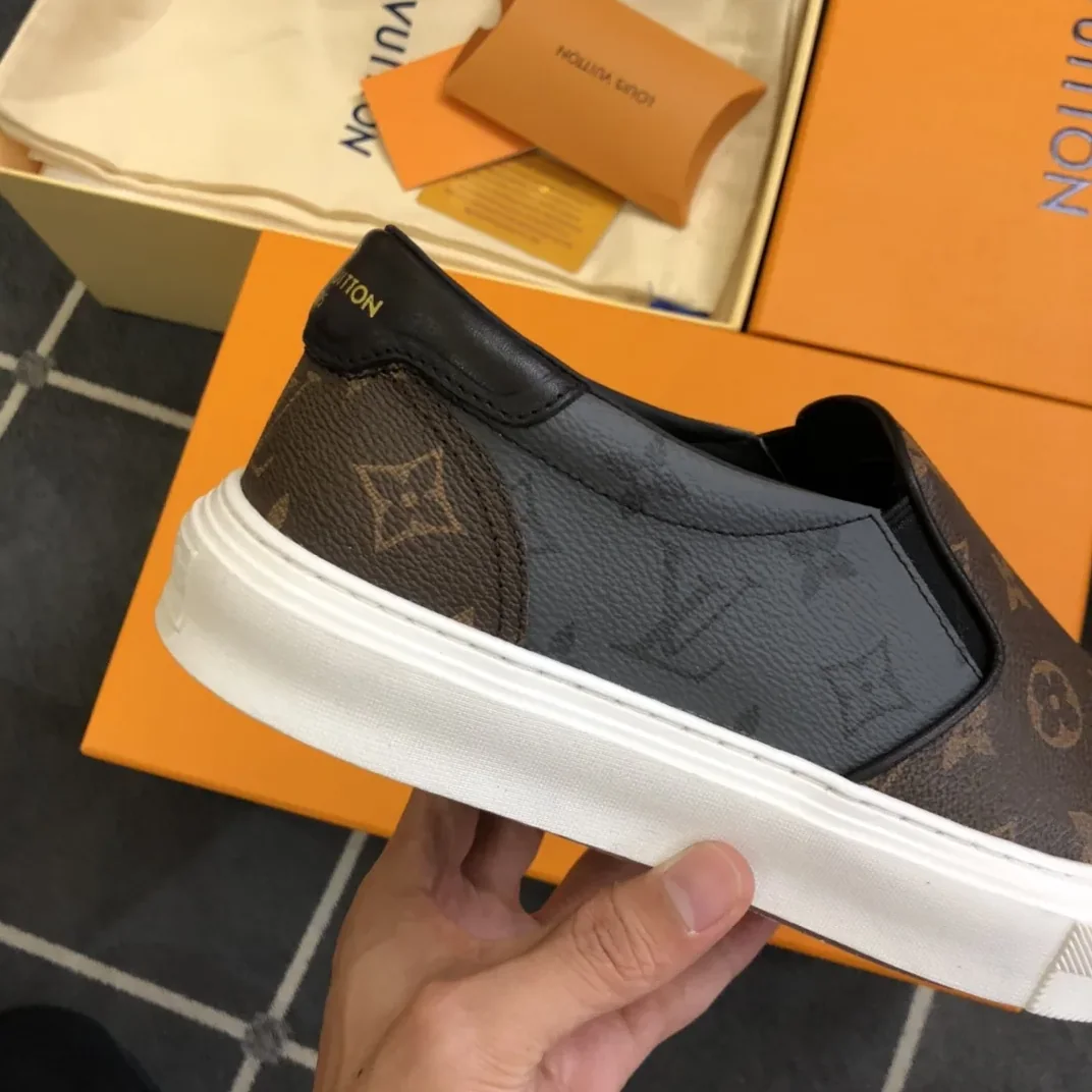 Louis Vuitton LV Slip On Brown