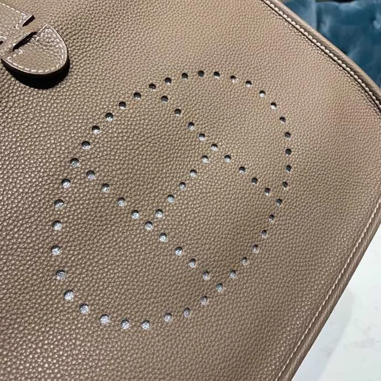 Hermes Evelyne III GM Bag Brown / Hermes Evelyne III GM Bag Brown /