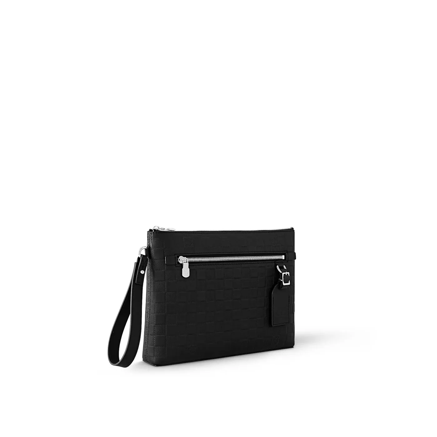 Louis Vuitton Takeoff Pouch Wallet Black /