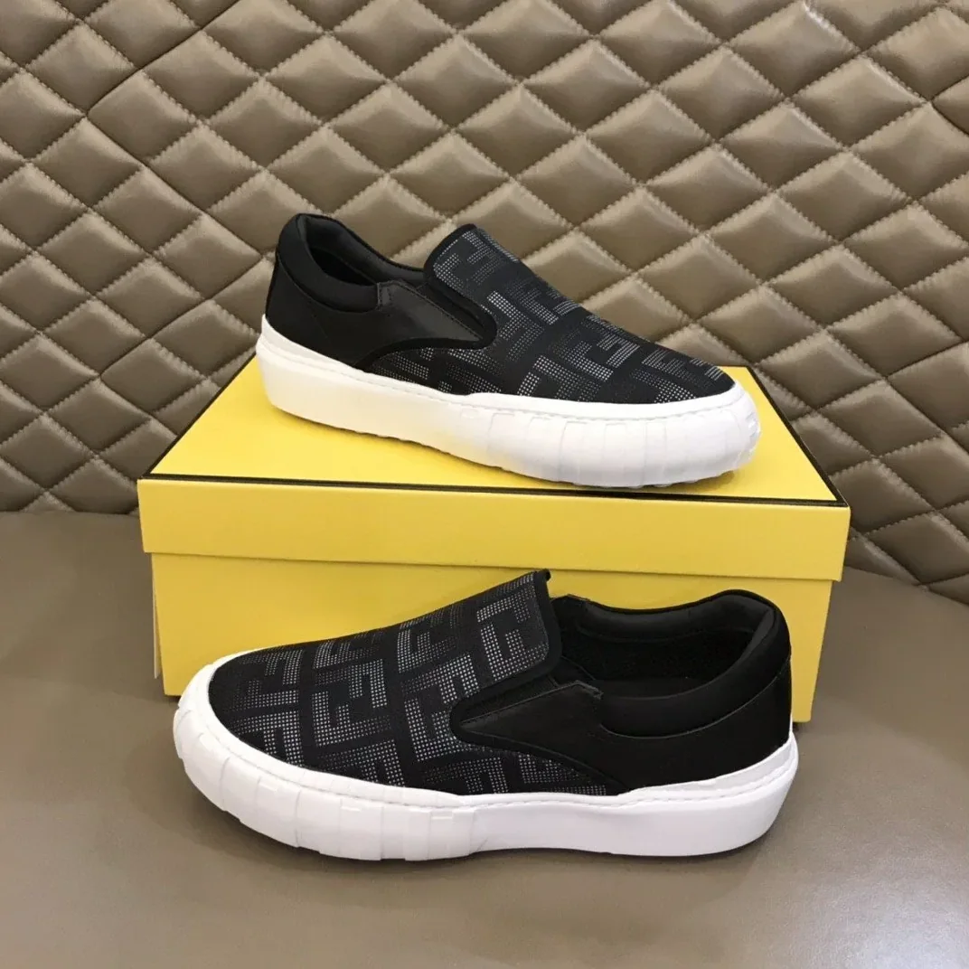 Fendi Force Slip On Sneakers Black 7E1454AD77F13RZ