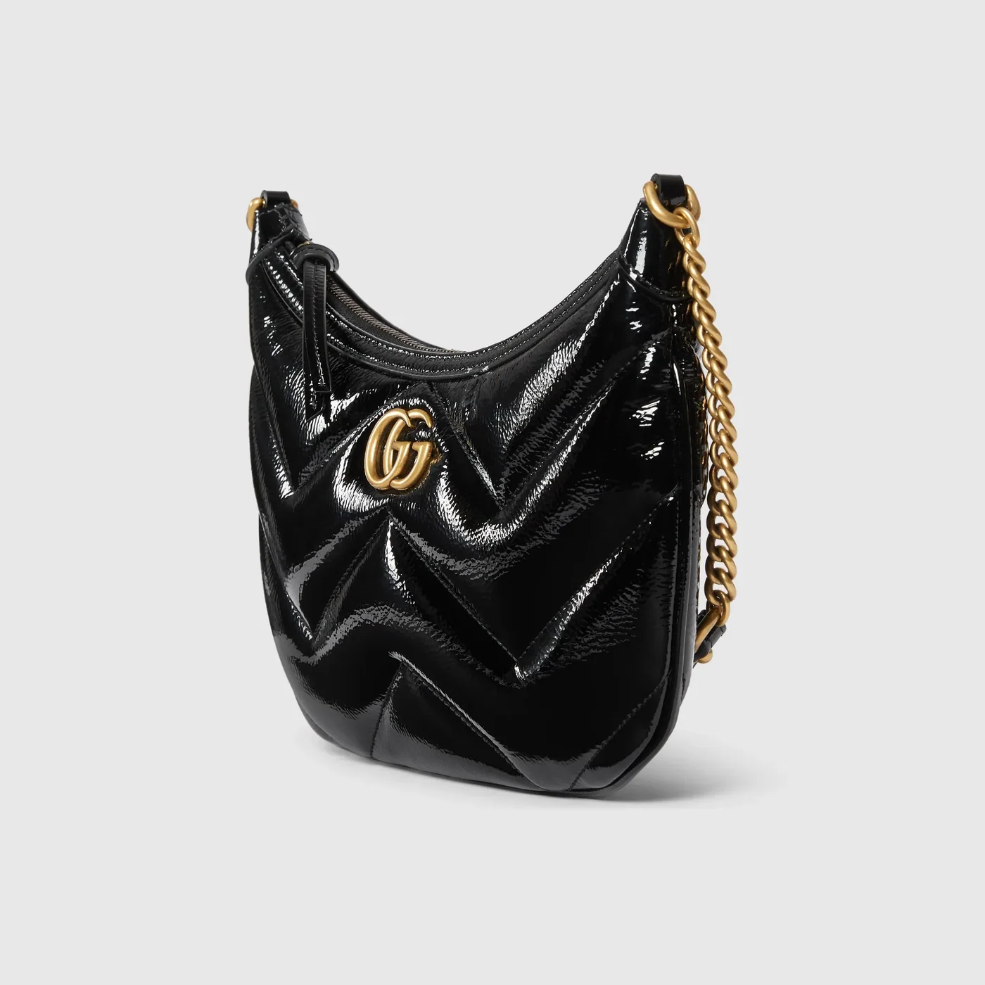 Gucci GG Marmont Small Shoulder Bag Black 10.2 Inches/