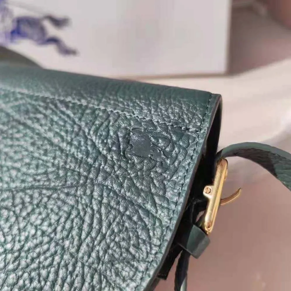 Burberry Chess Satchel for Women in Dark Green Burberry Chess Satchel for Women in Dark Green